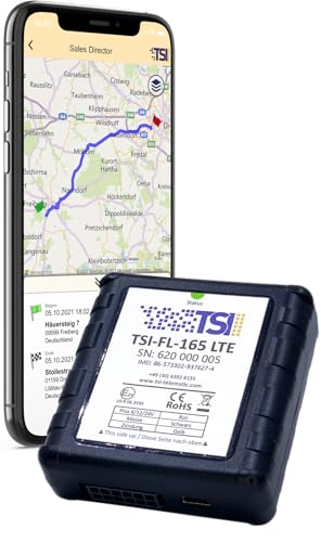 Automatisches KI-Fahrtenbuch mit GPS-Ortung (12 Monate) von TSI