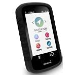 TUFF LUV Silikon Schutzhülle Case und Schirm-Schutz Für Garmin Edge 530 GPS - Schwarz von TUFF LUV