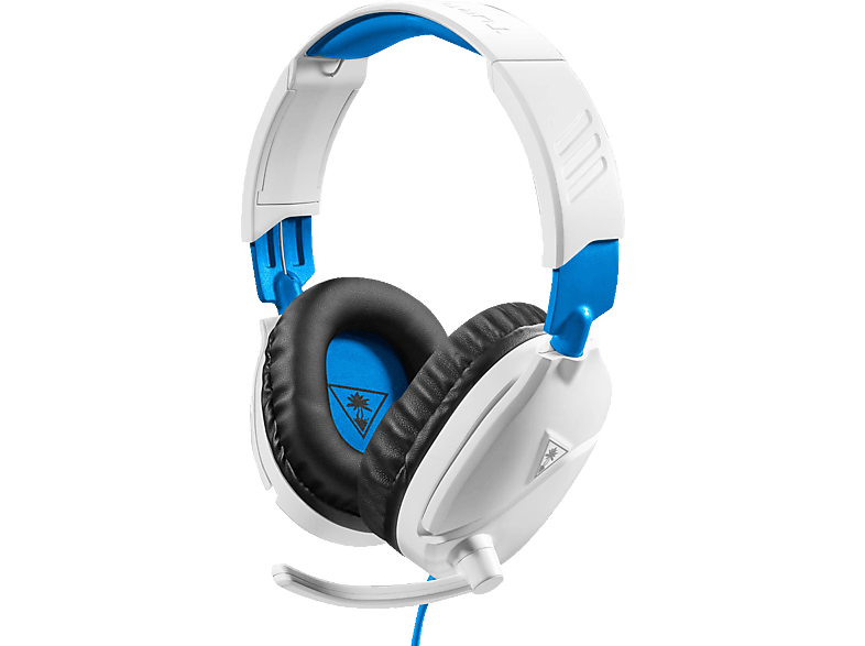 TURTLE BEACH Recon 70, Over-ear Gaming Headset Weiß/Blau von TURTLE BEACH