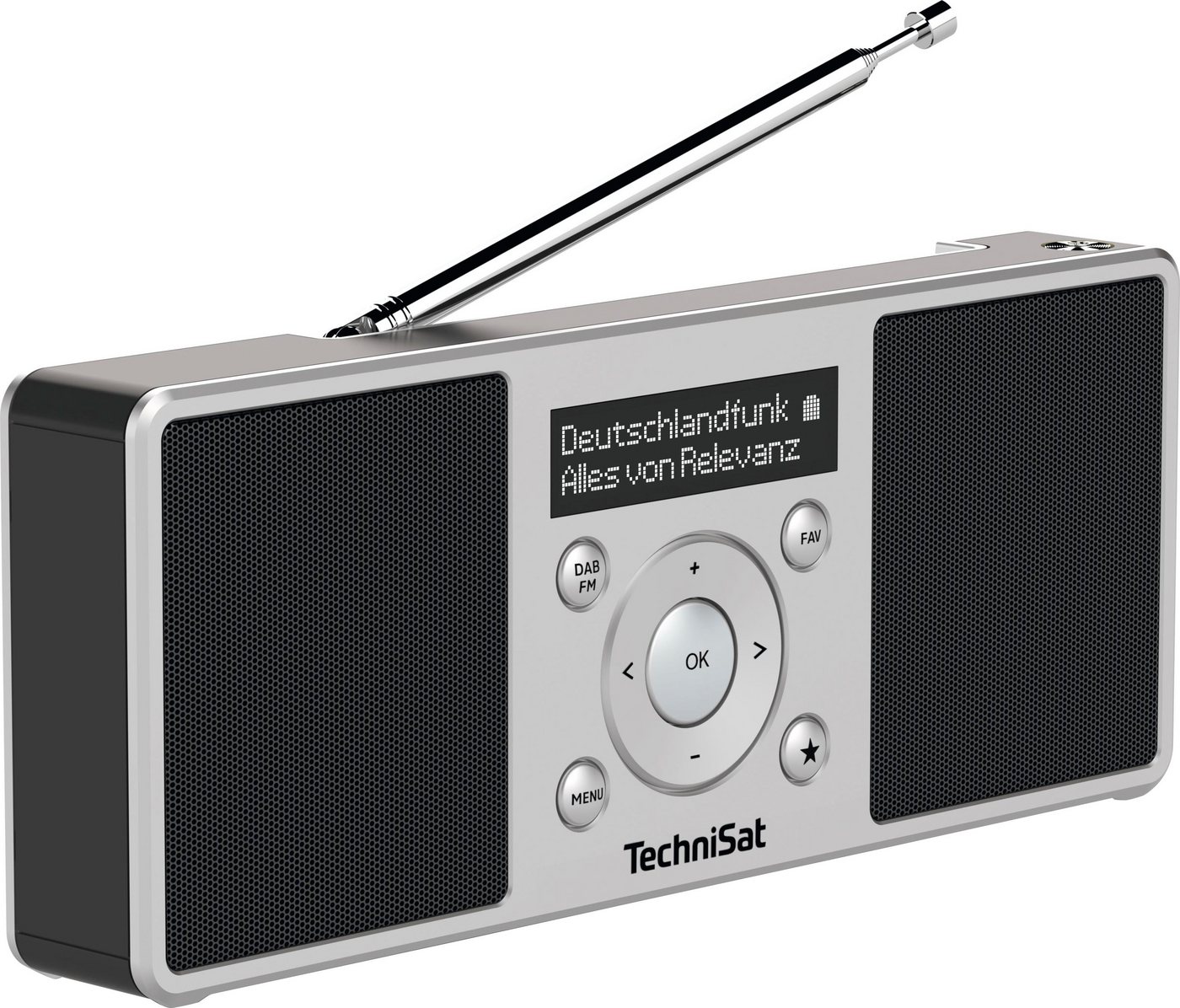 TechniSat DIGITRADIO 1 S Digitalradio (DAB) (Digitalradio (DAB), UKW mit RDS, 2 W, Made in Germany) von TechniSat