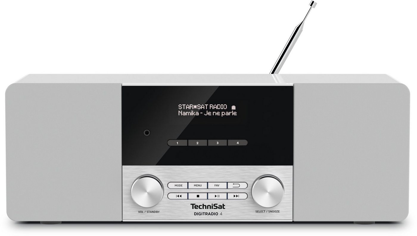 TechniSat DIGITRADIO 4 Digitalradio (DAB) (Digitalradio (DAB), UKW, 20,00 W) von TechniSat