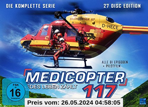 Medicopter 117 - Jedes Leben zählt - Limitierte Gesamtedition (alle 81 Épisoden + Pilotfilm) [27 DVDs] von Thomas Nikel