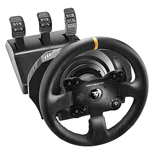 Thrustmaster TX Racing Wheel Leather Edition - Force Feedback Racing Wheel für Xbox Series X|S / Xbox One / PC von Thrustmaster