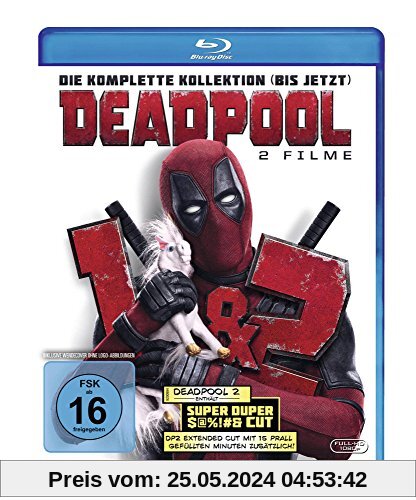 Deadpool 1+2 [Blu-ray] von Tim Miller