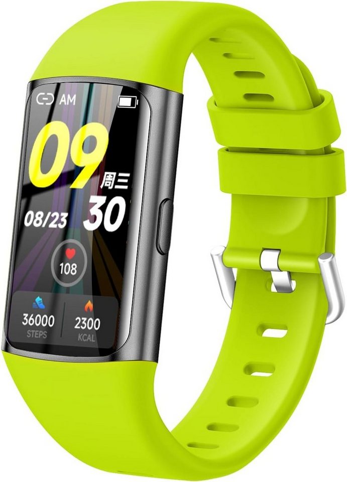 Tipmant Smartwatch (1,47 Zoll, Android, iOS), mit Pulsmesser Schlafmonitor Schrittzähler Wasserdicht IP68 Fitness von Tipmant