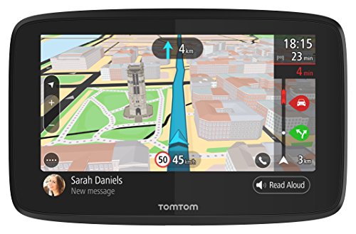 TomTom GO 620 Navigationsgerät (15,2 cm (6 Zoll) Updates Via WiFi, Smartphone Benachrichtigungen, Freisprechen, Lebenslang Karten-Updates Welt, Traffic über Smartphone) von TomTom