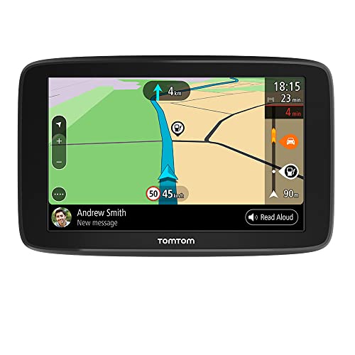 TomTom Navigationsgerät GO Basic (5 Zoll, Stauvermeidung dank TomTom Traffic, Updates Europa, Updates über Wi-Fi) von TomTom