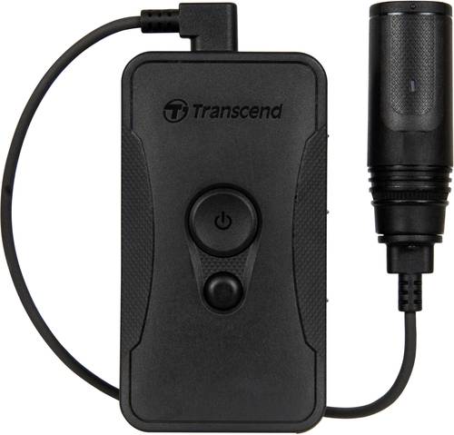 Transcend DrivePro Body 60 Bodycam Full-HD, Interner Speicher, Spritzwassergeschützt, Staubgeschüt von Transcend