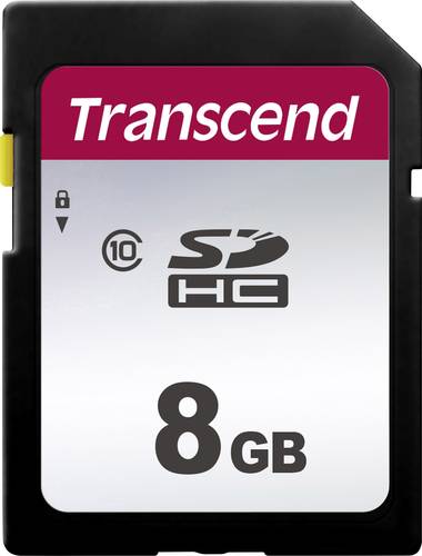 Transcend Premium 300S SDHC-Karte 8GB Class 10, UHS-I, UHS-Class 1 von Transcend