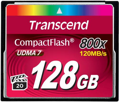 Transcend Premium 800x CF-Karte 128GB von Transcend