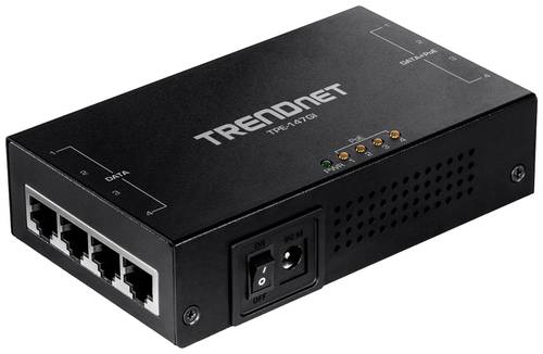 TrendNet TPE-147GI PoE Injektor 10 / 100 / 1000MBit/s IEEE 802.3at (25.5 W) von Trendnet
