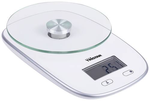 Tristar KW-2445 Küchenwaage digital Wägebereich (max.)=5kg Weiß von Tristar