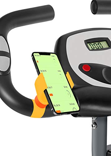 Handyhalterung heimtrainer fahrrad Universell gültig für Smartphones mit einem Bildschirm bis zu 7.5 Zoll handyhalterung fahrradtrainer handyhalterung indoor cycling bike Gelb von Turnaroundtech
