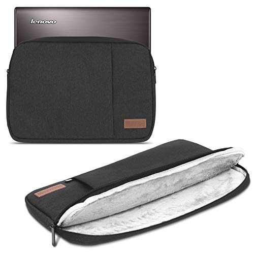 UC-Express Sleeve Hülle kompatibel für Lenovo ThinkPad P51 P51s P52 P52s 15.6 Zoll Hülle Tasche Notebook Schutzhülle Cover Case, Farbe:Schwarz von UC-Express