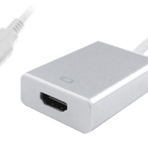 Unibos UNUH-100 USB3.0 M auf HDMI F Silber von Unibos