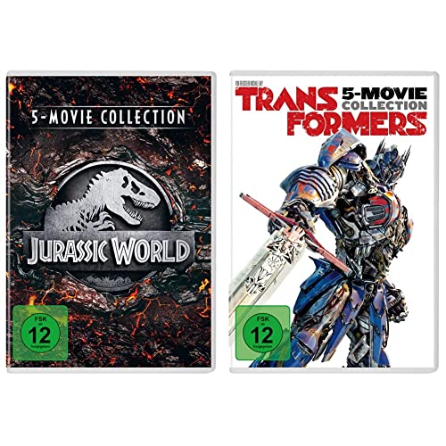 Jurassic World - 5-Movie-Collection [5 DVDs] & Transformers 5-Movie Collection [5 DVDs] von Universal Pictures Germany GmbH