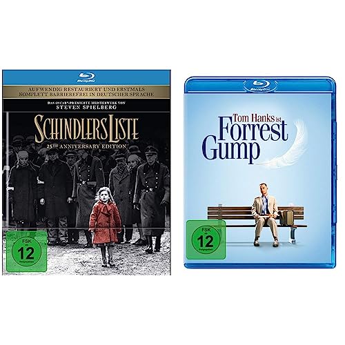 Schindlers Liste - 25th Anniversary Edition [Blu-ray] & Forrest Gump - Remastered [Blu-ray] von Universal Pictures Germany GmbH
