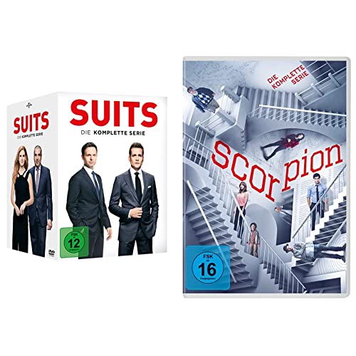 Suits - Die komplette Serie (34 Discs) & Scorpion: Die komplette Serie [24 DVDs] von Universal Pictures Germany GmbH