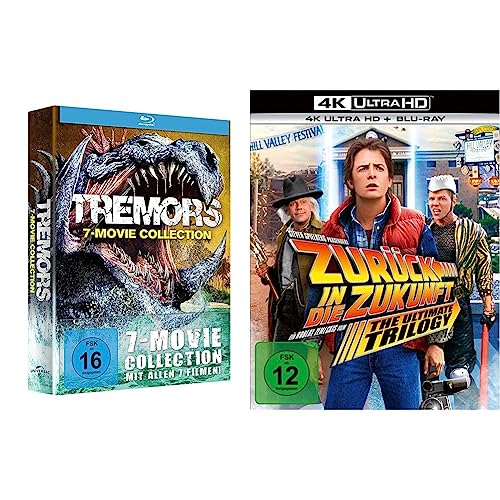 Tremors - 7 Movie Collection [Blu-ray] & Zurück in die Zukunft - Trilogie (4K Ultra-HD) [Blu-ray] von Universal Pictures Germany GmbH