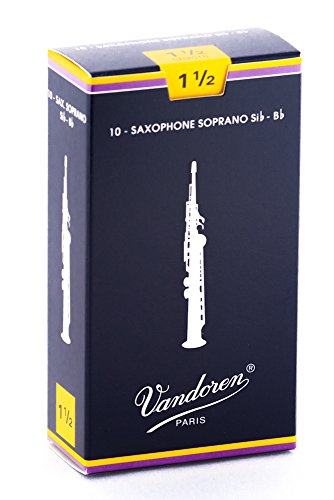 Vandoren Blatt Sopran Saxophon Traditionell Stärke: 1 1/2 von VANDOREN