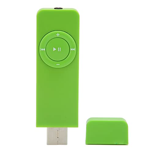 MP3-Player, Musik-Player mit Verlustfreiem Sound, Unterstützt Speicherkartenerweiterung Bis zu 64 GB, für Walkman, Studenten, Laufen, Reisen (Grün) von VBESTLIFE