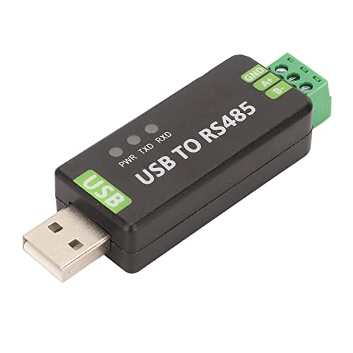 VBESTLIFE Industrieller USB-zu-RS485-Konverter-Adapter, FT232RL-Chip, ESD-Schutz, TVS-Diode, Mehrfachschutz, RS485-Konverter, 3 LED-Anzeigen von VBESTLIFE