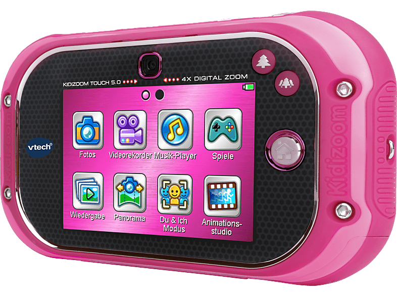 VTECH Kidizoom Touch 5.0 Pink Kinderkamera, Mehrfarbig von VTECH
