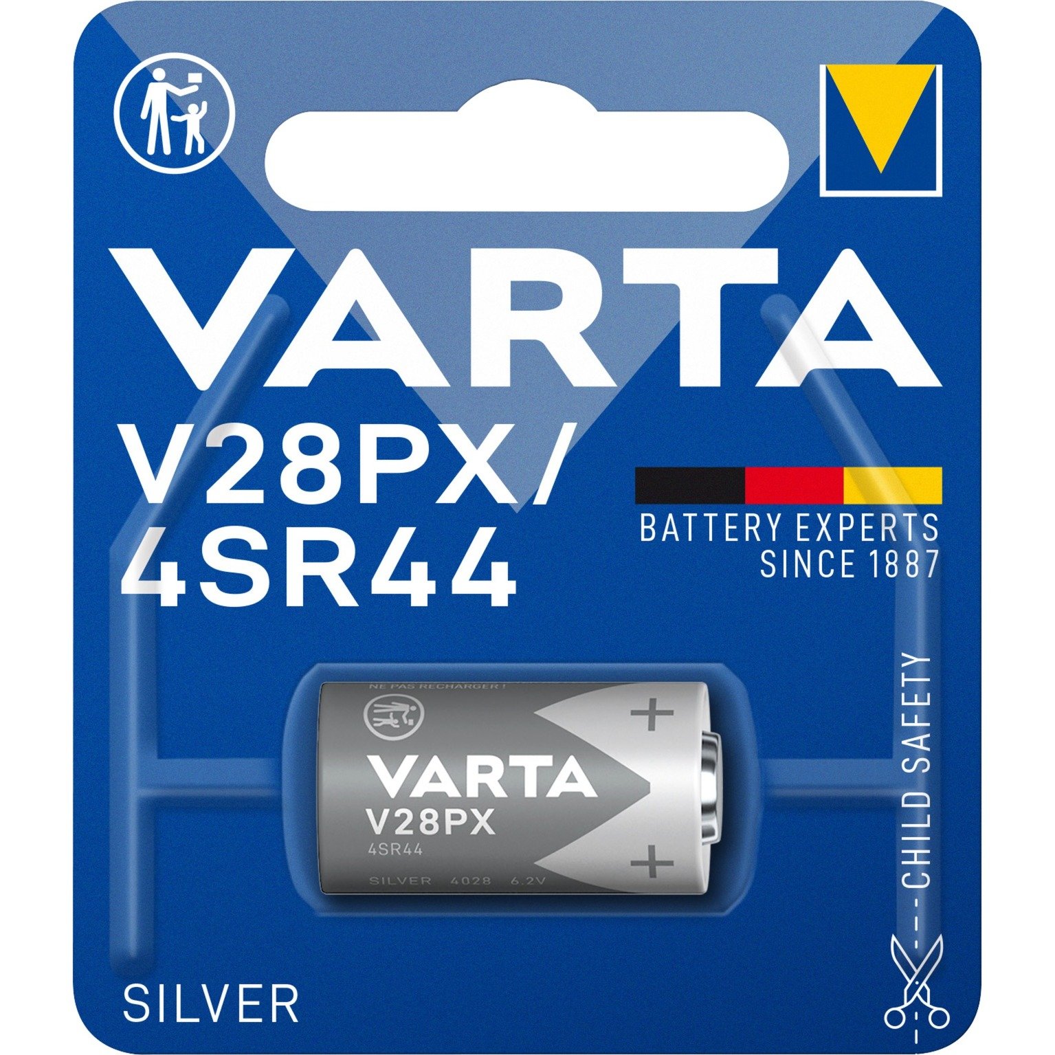 Professional V28PX, Batterie von Varta