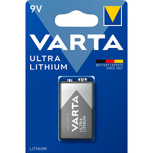 VARTA Batterie ULTRA LITHIUM E-Block 9,0 V von Varta