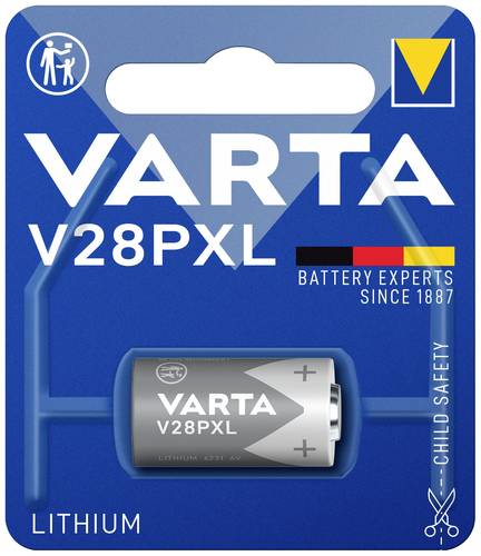 Varta LITHIUM Cylindr. V28PXL Bli 1 Spezial-Batterie V 28 PXL Lithium 6V 170 mAh 1St. von Varta
