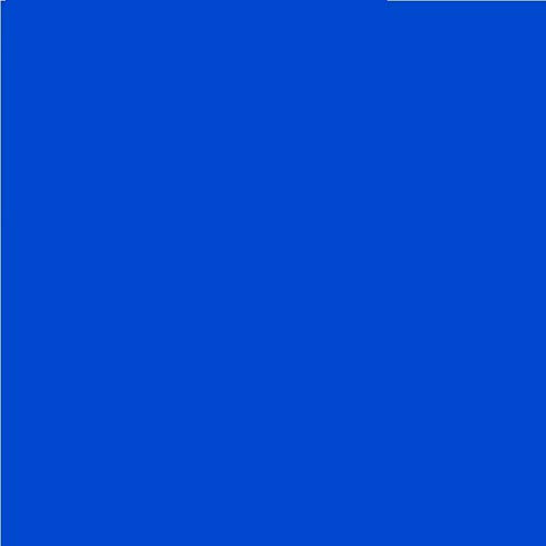 3 Stück LEE Nr. 132 Medium Blue/Blau - 24 x 24 cm transparente, hitzebeständige, farbige Farbfolie für Foto Studio PAR 64 Scheinwerfer - Gel Farbfilter Filter Folie (3 Stück, Lee 132 Medium Blue) von Varytec