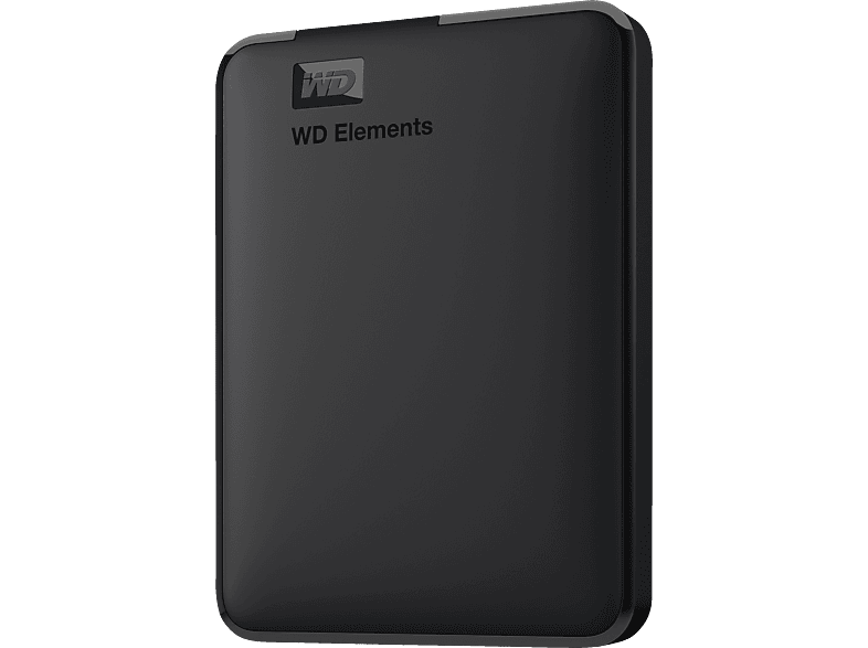WD Elements™ Festplatte, 4 TB HDD, 2,5 Zoll, extern, Schwarz von WD