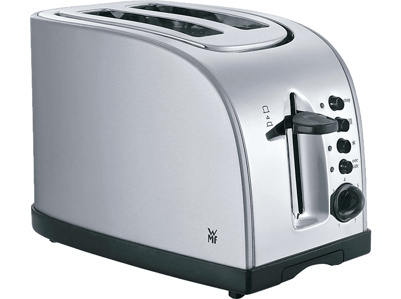 WMF 04.1401.0012 Stelio Toaster Edelstahl matt (980 Watt, Schlitze: 2) von WMF