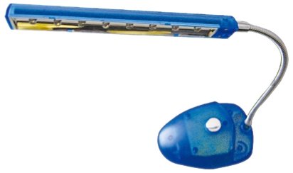 Waytex 12612 USB LED Schreibtischlampe, Blau von Waytex