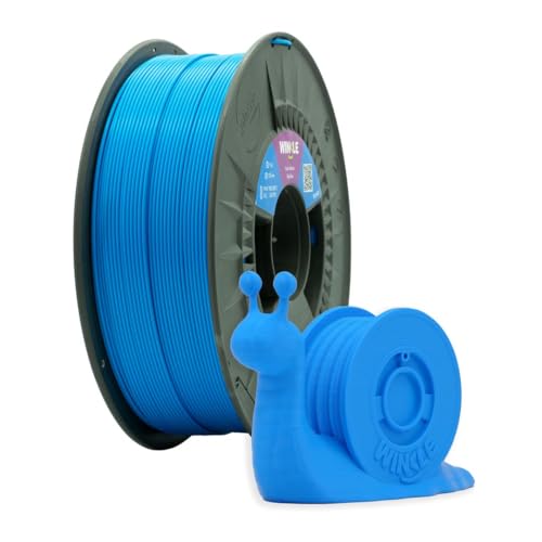Winkle PLA Filament | Pla 1,75 mm | Filamentdruck | 3D-Drucker | 3D-Filament | Himmelblau | Spule 300 g von Winkle