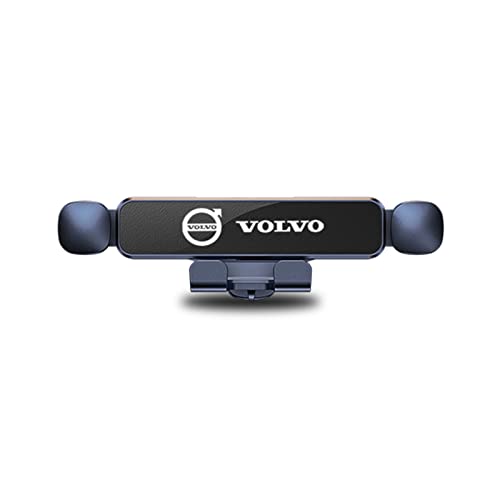 XLUMIO Handyhalterung Auto für Volvo XC60 2009-2017, Handyhalter 360° Flexibel Drehbar, KFZ Handy Halterung rutschfest Stabil, Handyhalter fürs Auto, Auto Zubehör,A Black von XLUMIO
