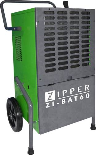 Zipper ZI-BAT60 Luftentfeuchter 80m² 1030W Grün, Grau von Zipper