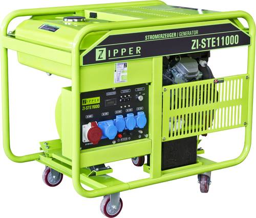 Zipper ZI-STE11000 4-Takt Stromerzeuger 12kW 230 V, 400V 185kg 11000W von Zipper