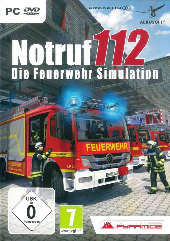 Notruf 112 - Die Feuerwehr Simulation PC von aerosoft