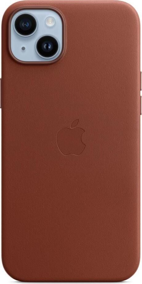 Apple Leder Case mit MagSafe für Apple iPhone 14 Plus, Umbra