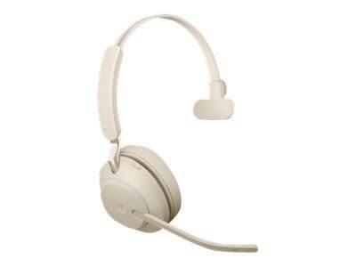 Jabra Evolve2 65 MS Mono Headset On-Ear beige