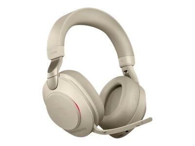 Jabra Evolve2 85 MS Stereo Headset Over-Ear beige