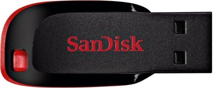 SanDisk Cruzer Blade schwarz 16GB, USB-A 2.0