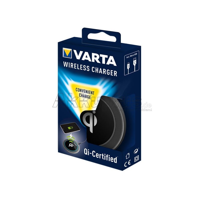Varta - Wireless Charger II - bequemes Laden