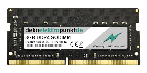 dekoelektropunktde 8GB RAM Speicher passend für Acer Aspire F5-573G-57MV DDR4 SO-DIMM PC4-19200 2400MHz von dekoelektropunktde