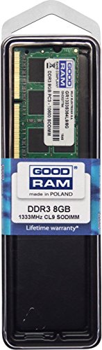 Goodram GR1333S364L9/8G Module de mémoire 8 Go 1 x 8 Go DDR3 1333 MHz von goodram