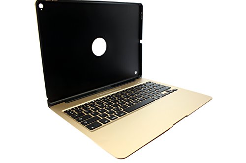 i-CaseBoard I-CASE PRO ESP Tastatur für Apple iPad Pro, Broce/Gold von i-CaseBoard