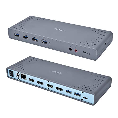 i-tec USB-C/A 4K Dual Display Docking Station 2X HDMI und 2X Display Port 5K Unterstützung von i-tec