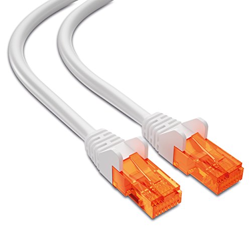 mumbi LAN Kabel 20m CAT 5e Netzwerkkabel CAT5e Ethernet Kabel Patchkabel RJ45 20Meter, weiss von mumbi