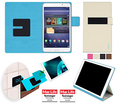 reboon booncover Tablet Hülle | u.a. für Google Nexus 7, HP Slate 7 | beige Gr. S2 | Tablet Tasche, Standfunktion, Kfz Tablet Halterung & mehr von reboon